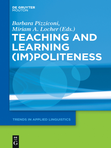 Teaching and Learning (Im)Politeness