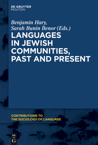 Languages in Jewish Communities, Past and Present