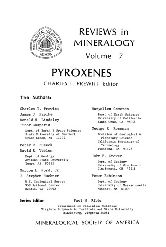 Pyroxenes