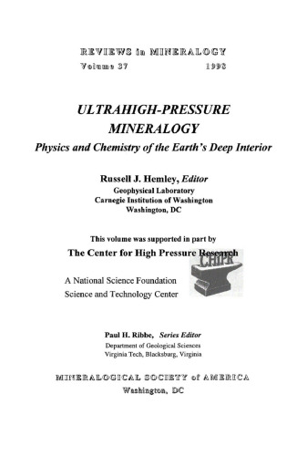 Ultrahigh Pressure Mineralogy: Physics and Chemistry of the Earth's Deep Interior