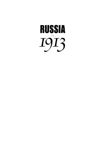 Russia in 1913