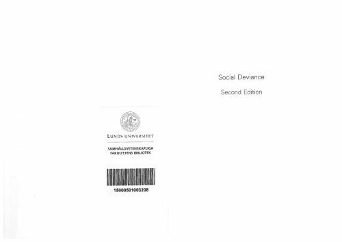 Social Deviance
