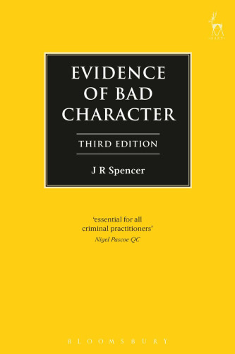 Evidence of Bad Character