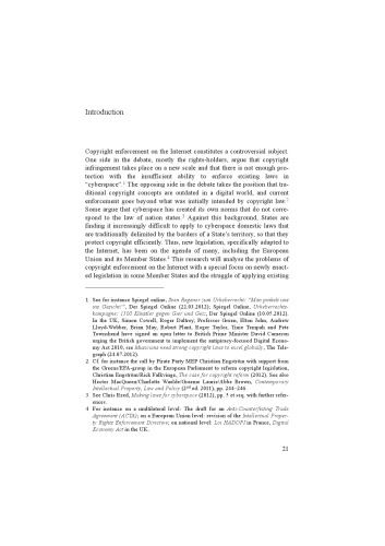 The Struggle in Online Copyright Enforcement: Problems and Prospects