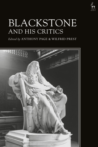 Blackstone and His Critics
