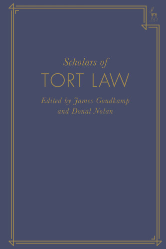 Scholars of Tort Law