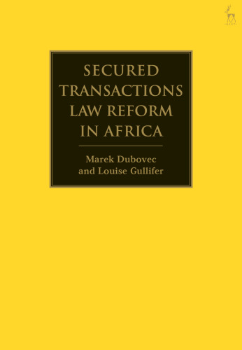 Secured Transactions Law Reform in Africa