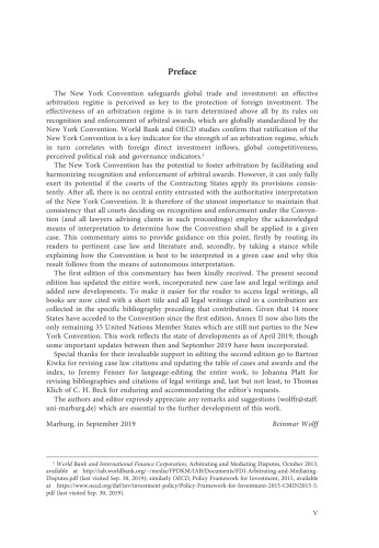 New York Convention: Article-by-Article Commentary