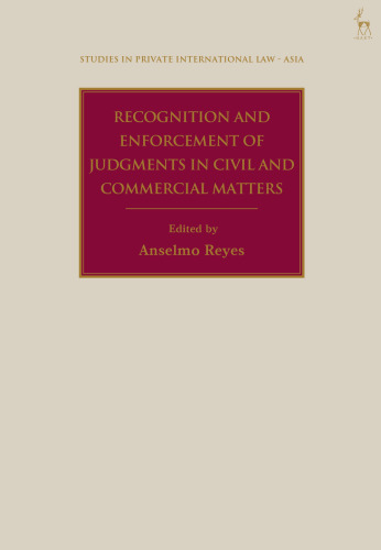 Recognition and Enforcement of Judgments in Civil and Commercial Matters