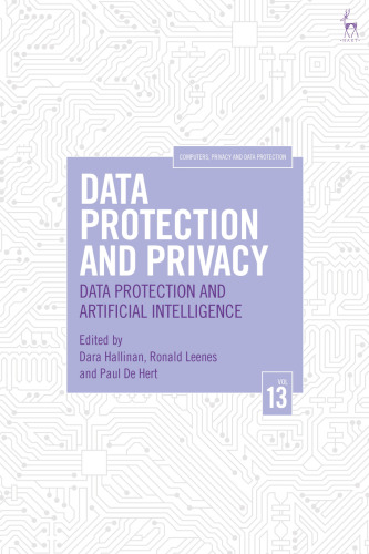 Data Protection and Privacy: Data Protection and Artificial Intelligence
