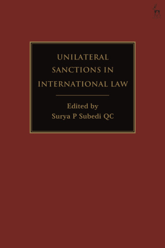 Unilateral Sanctions in International Law