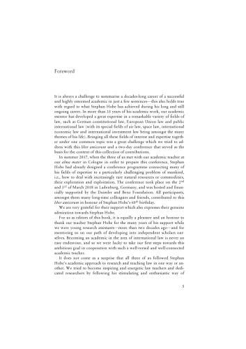 Natural Resources and International Law - Developments and Challenges: A Liber Amicorum in Honour of Stephan Hobe