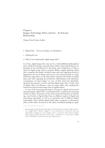 Digital Ethics: The issue of images