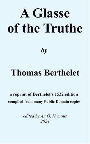 A Glasse of the Truthe