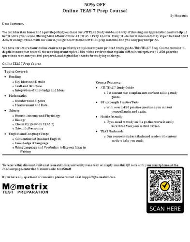 ATI TEAS Secrets Study Guide