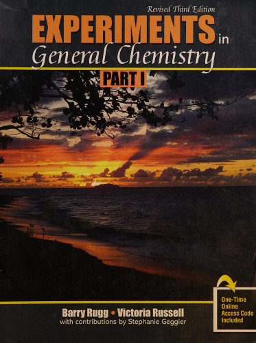 Experiments in General Chemistry