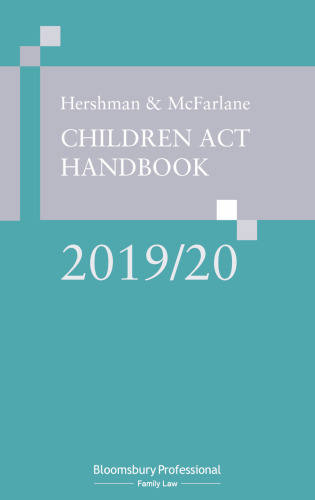 Hershman & McFarlane Children Act Handbook: 2019/20