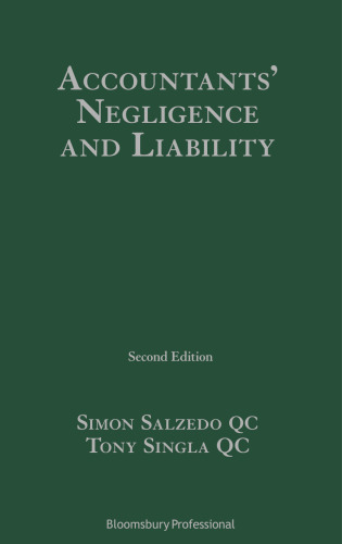 Accountants’ Negligence and Liability: Second edition