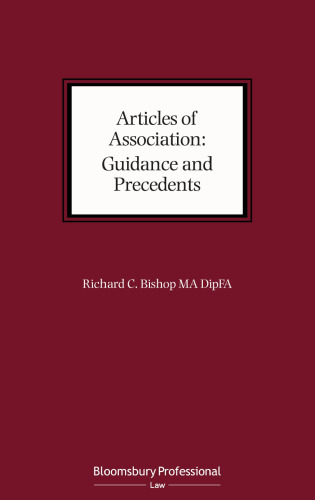 Articles of Association: Guidance and Precedents
