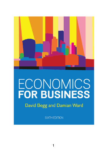 Economics for Business, 6e