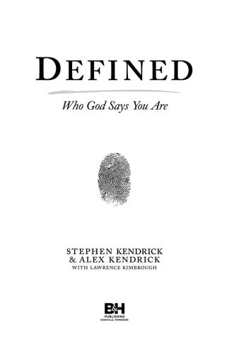 Defined: Who God Says You Are