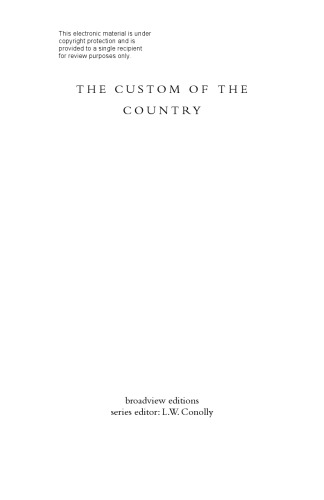 The Custom of the Country