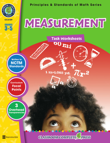 Measurement - Task Sheets - Grades 3-5 : Task Sheets 3-5