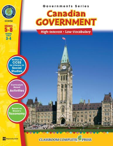 Canadian Government Gr. 5-8