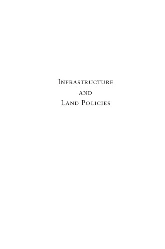 Infrastructure and Land Policies