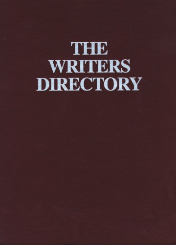 Writers Directory 2005 (Writer's Directory)