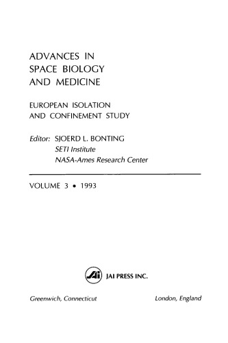 European Isolation and Confinement Study
