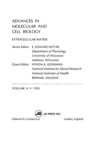 Extracellular Matrix