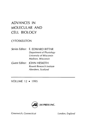 Cytoskeleton