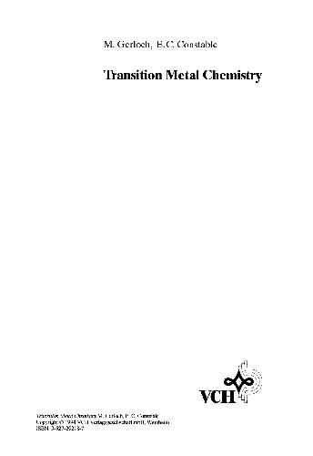 Transition Metal Chemistry