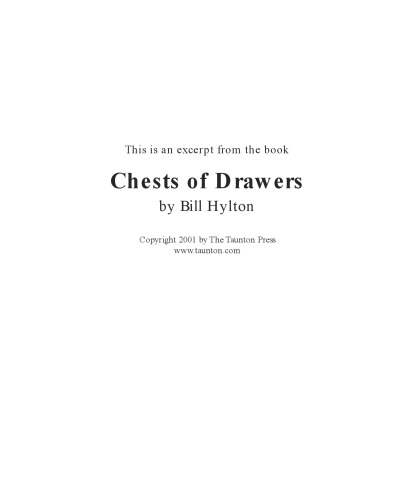 Chests Of Drawers