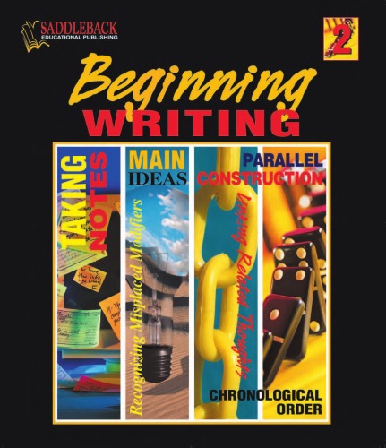 Beginning Writing 2 (Curriculum Binders (Reproducibles))