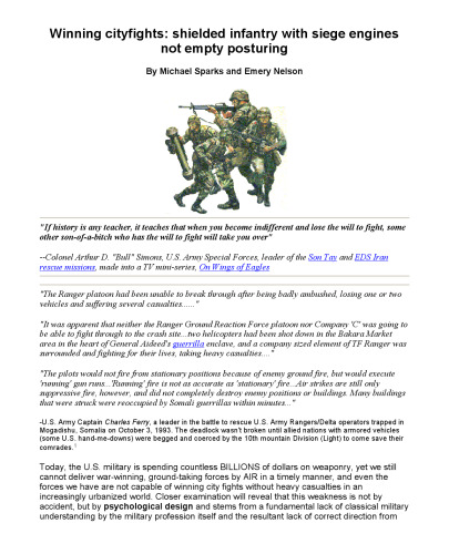 Air-Mech-Strike: Asymmetric Maneuver Warfare for the 21st Century