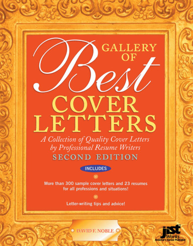 Gallery of Best Cover Letters