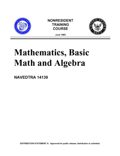 Master Math: Basic Math and Pre-Algebra ()