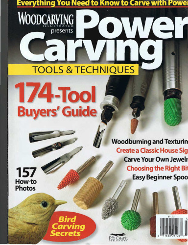 Power carving manual : tools, techniques, and 16 all-time favorite projects