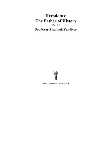 Herodotus, the father of history