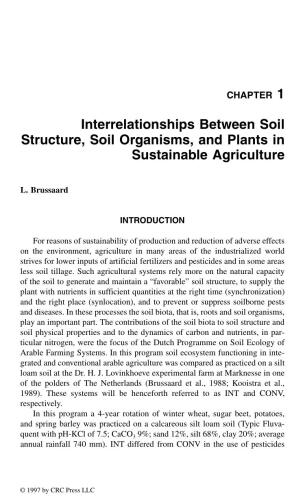 Soil Ecology in Sustainable Agricultural Systems