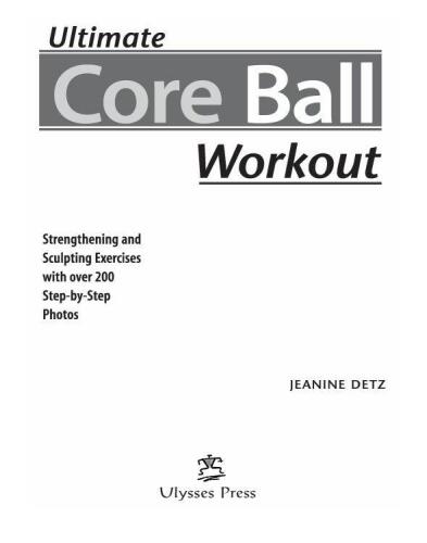 Ultimate Core Ball Workout