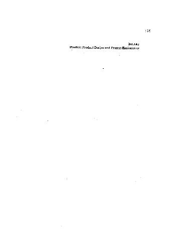 Plastics Product Design and Process Engineering