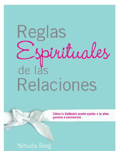 Reglas Espirituales de las Relaciones