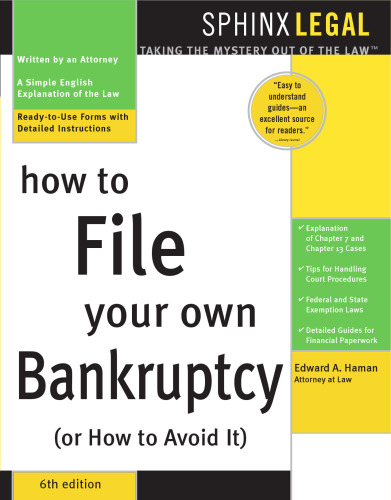 How to File Your Own Bankruptcy (or How to Avoid It)