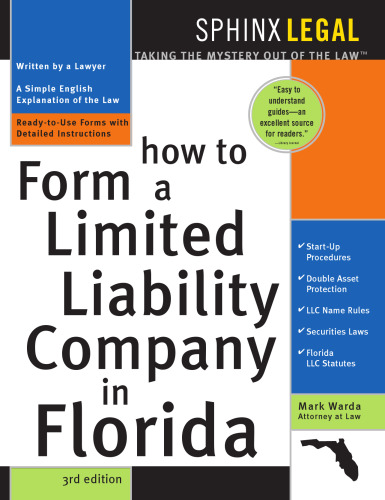 How to Form a Limited Liability Company in Florida