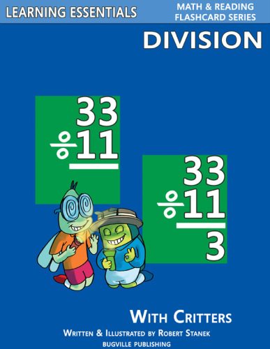 Division Flashcards: Division Facts with Critters