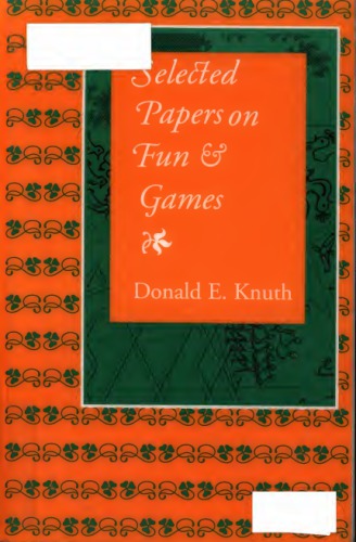 Selected papers on fun & games