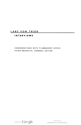 Lars von Trier : interviews